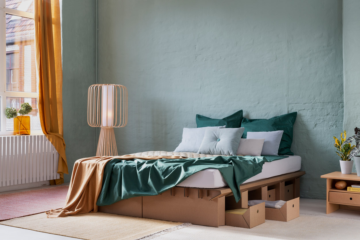 Das neue Pappbett DREAM von Stange Design